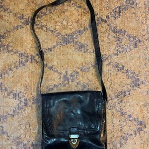 Black Vintage Satchel Purse